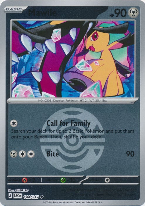 Mawile Card Front