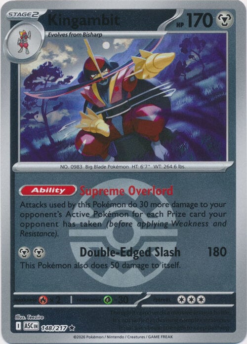 Kingambit Card Front