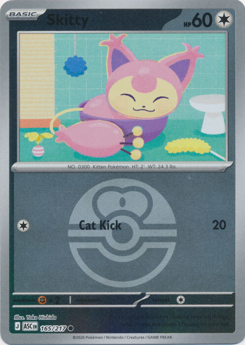 Skitty Card Front