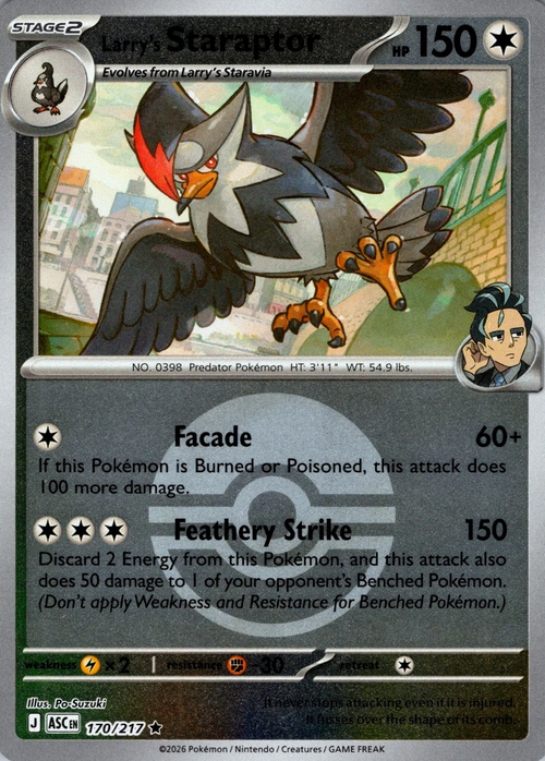 Staraptor di Ubaldo Card Front