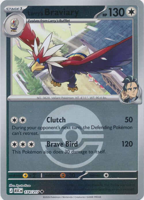 Braviary di Ubaldo Card Front