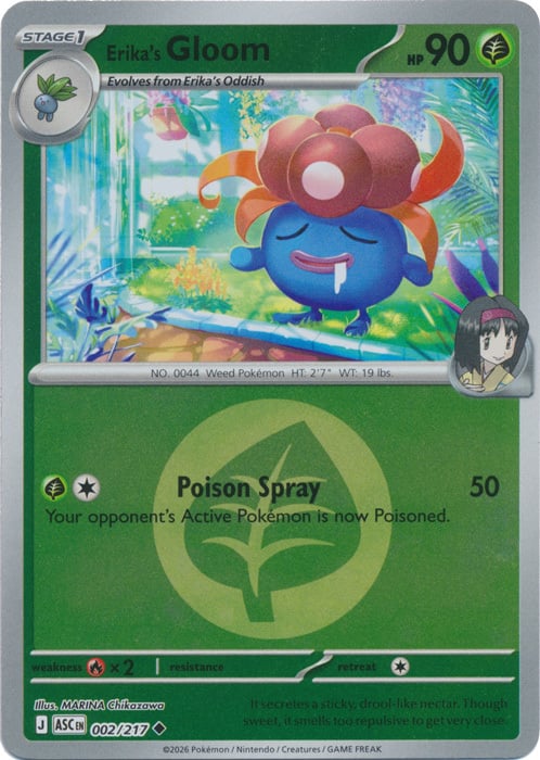 Erika's Gloom Card Front