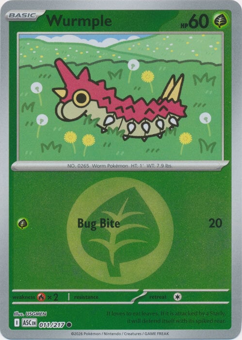 Wurmple Card Front