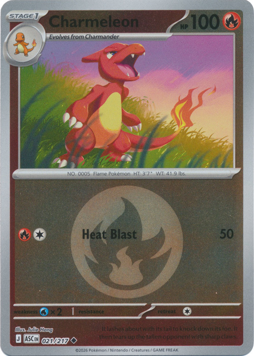 Charmeleon Card Front