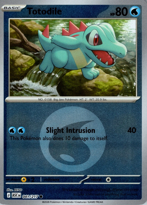 Totodile Frente