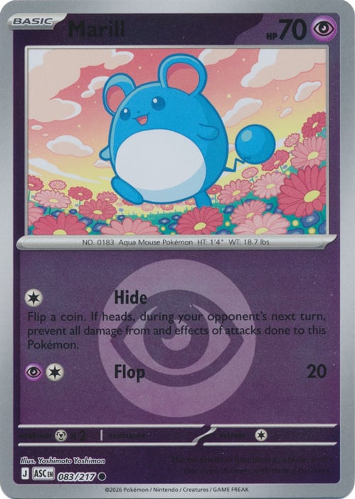 Marill Card Front