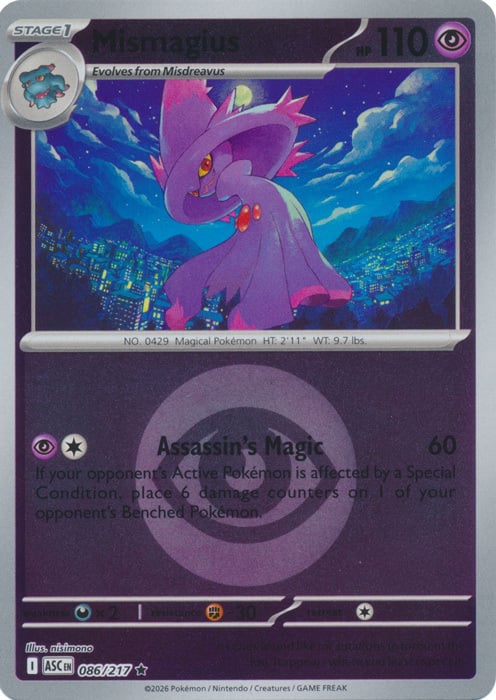 Mismagius Card Front