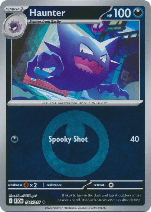 Haunter Card Front