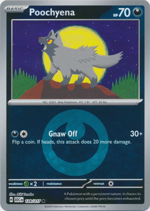 Poochyena Card Front