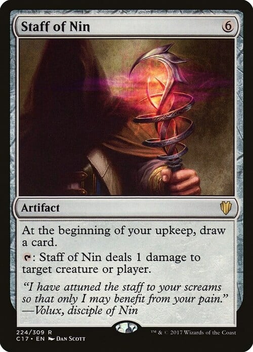 Staff of Nin Card Front