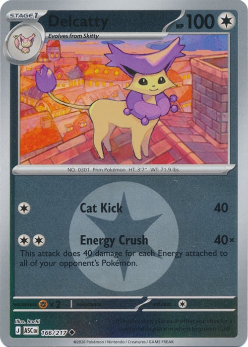 Delcatty Card Front