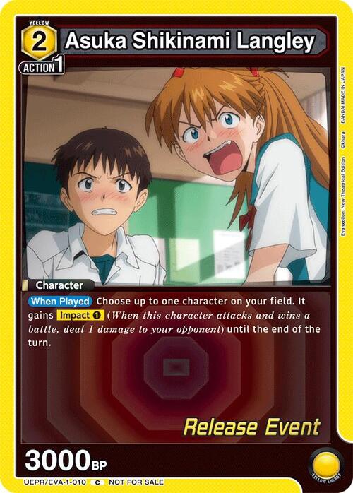 Asuka Shikinami Langley Card Front