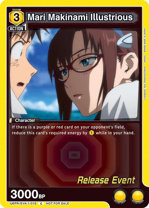 Mari Makinami Illustrious Card Front