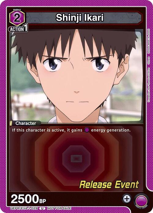 Shinji Ikari Card Front