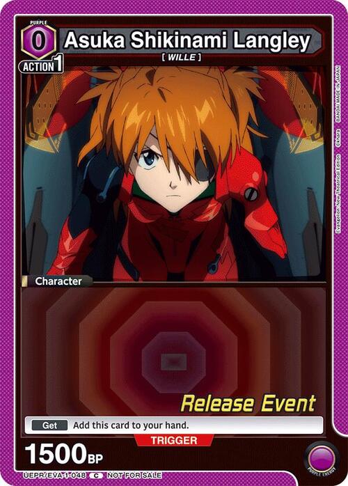 Asuka Shikinami Langley Card Front