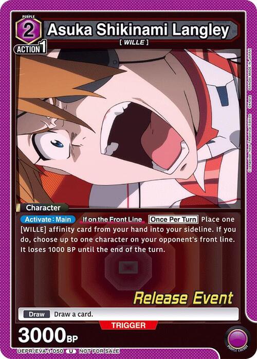 Asuka Shikinami Langley Card Front