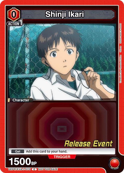 Shinji Ikari Card Front