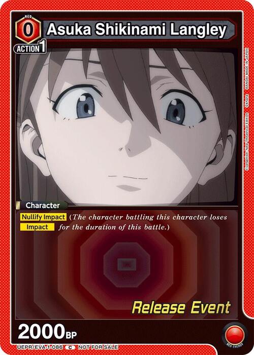 Asuka Shikinami Langley Card Front