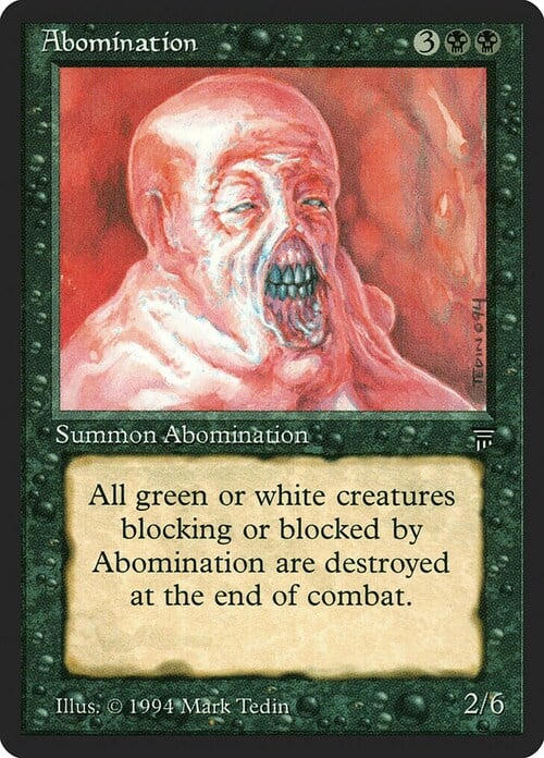 Abominio Card Front