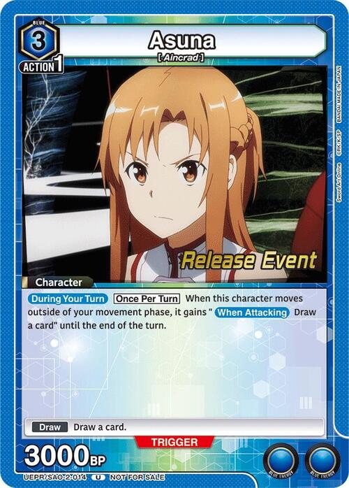 Asuna Card Front