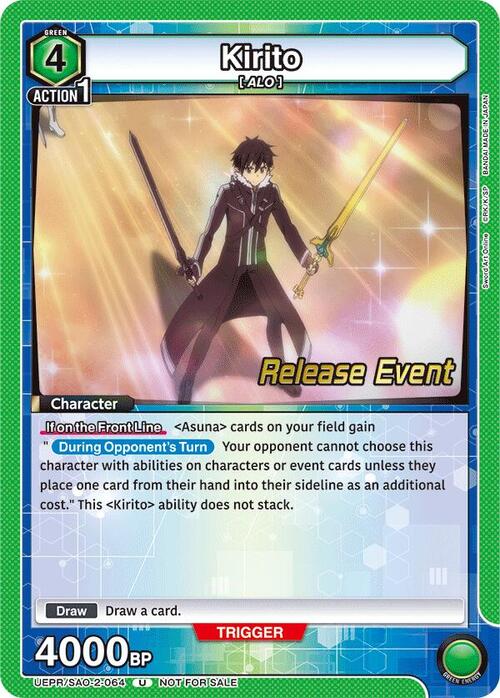 Kirito Frente