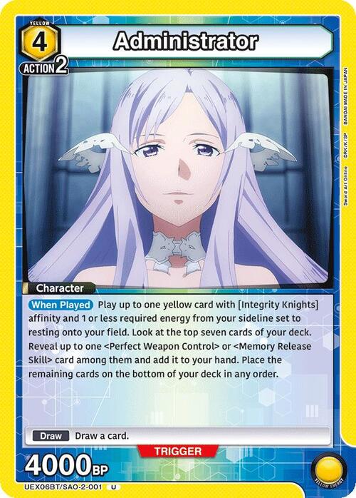 Administrator Frente