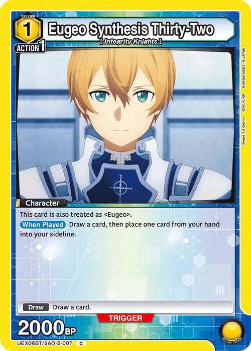Eugeo Synthesis Thirty-Two Card Front