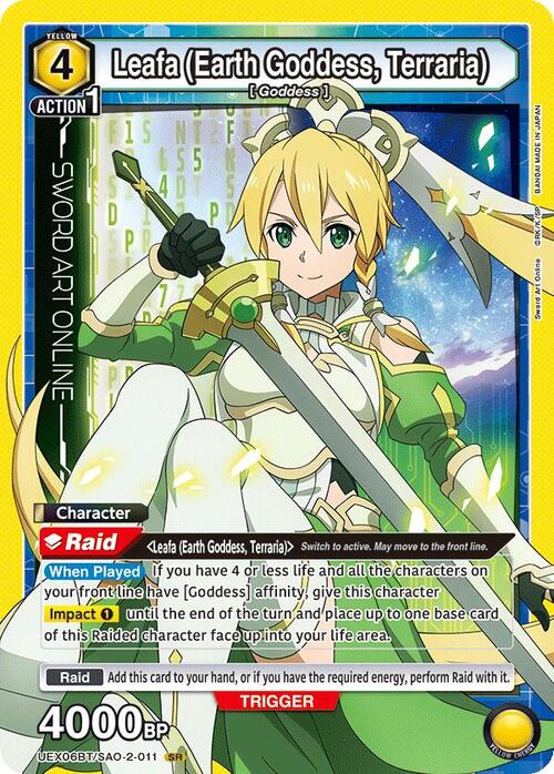 Leafa (Earth Goddess, Terraria) Card Front