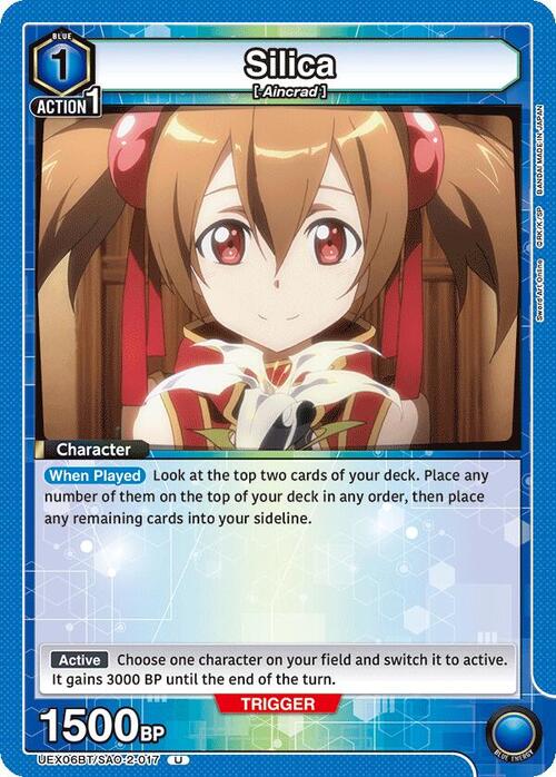 Silica Card Front