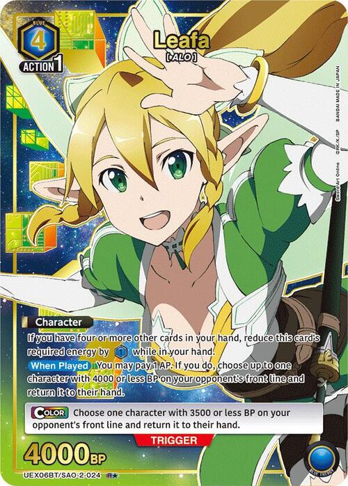 Leafa Card Front