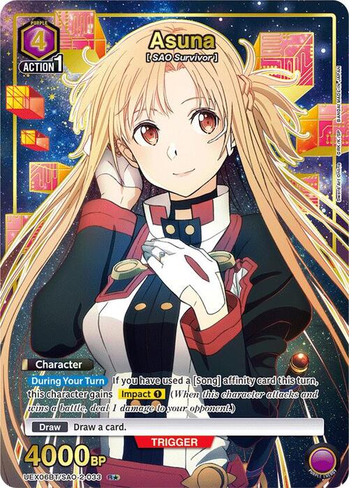 Asuna Card Front