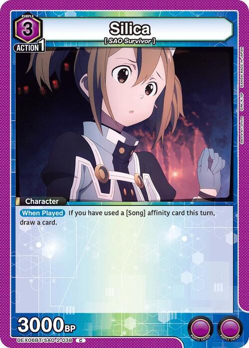 Silica Card Front