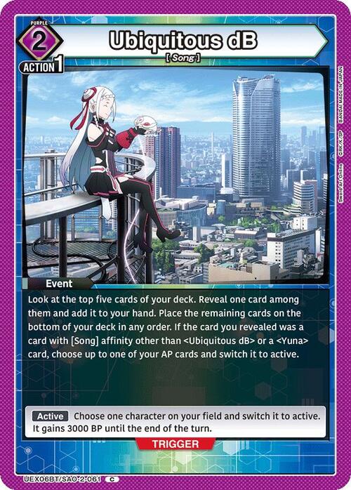 Ubiquitous dB Card Front