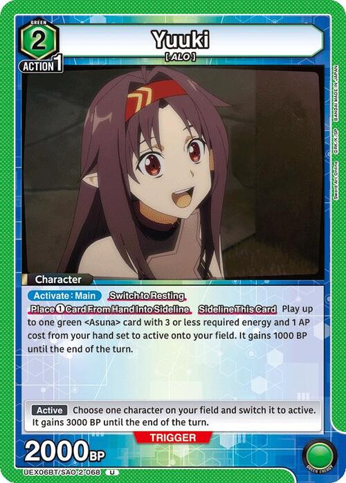 Yuuki Card Front
