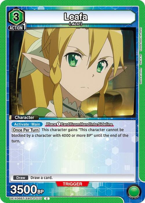 Leafa Card Front