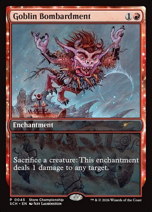 Bombardamento dei Goblin Card Front