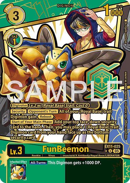 FunBeemon Card Front
