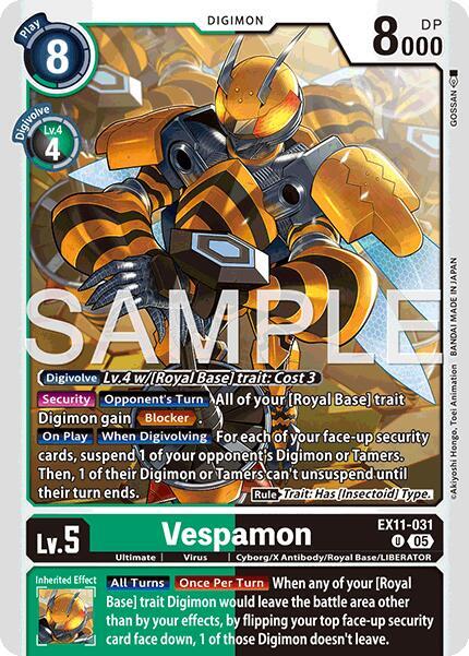 Vespamon Card Front
