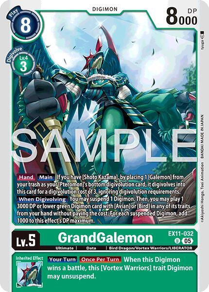 GrandGalemon Card Front