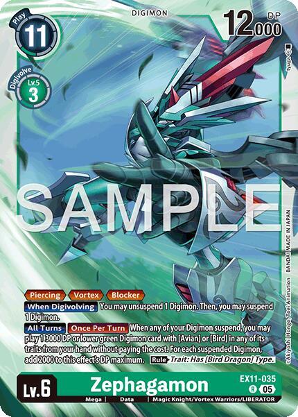 Zephagamon Card Front