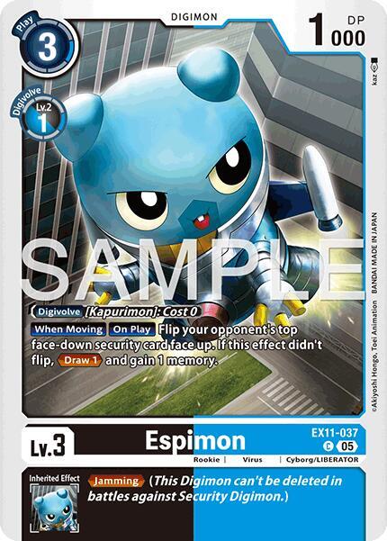 Espimon Card Front