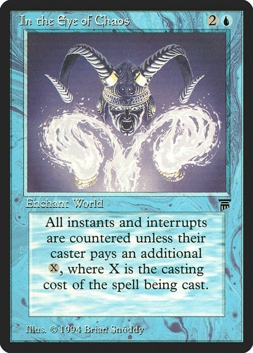 In the Eye of Chaos Card Front