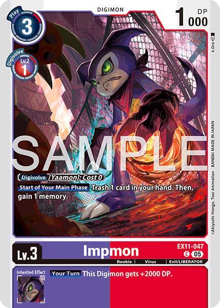 Impmon Card Front