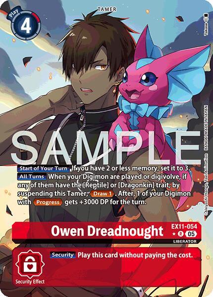 Owen Dreadnought Card Front
