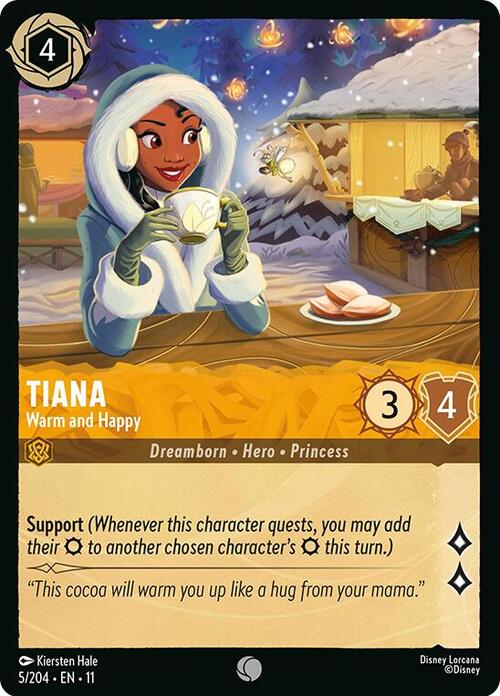 Tiana - Felice e al Calduccio Card Front