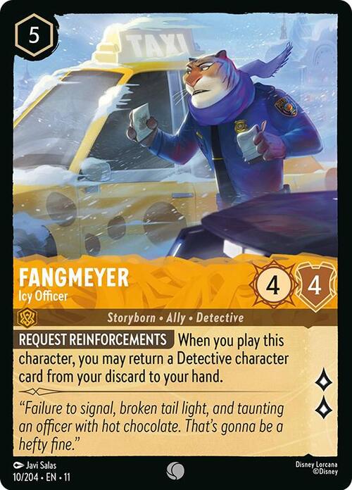 Fangmeyer - Agente Glaciale Card Front