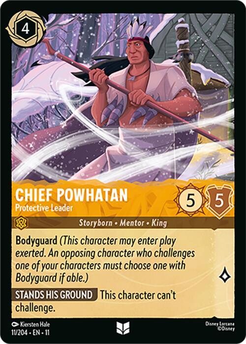 Capo Powhatan - Leader Protettivo Card Front