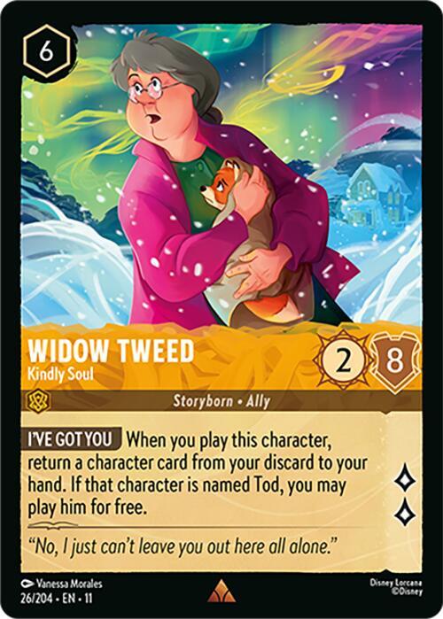 Signora Tweed - Anima Gentile Card Front