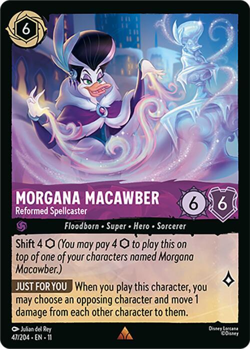Morgana Macawber - Incantatrice Ravveduta Card Front