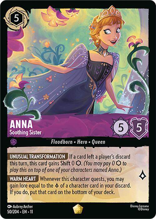 Anna - Sorella Rassicurante Card Front